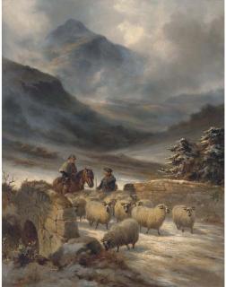 Joseph Farquharson, R.A. - Going To Market