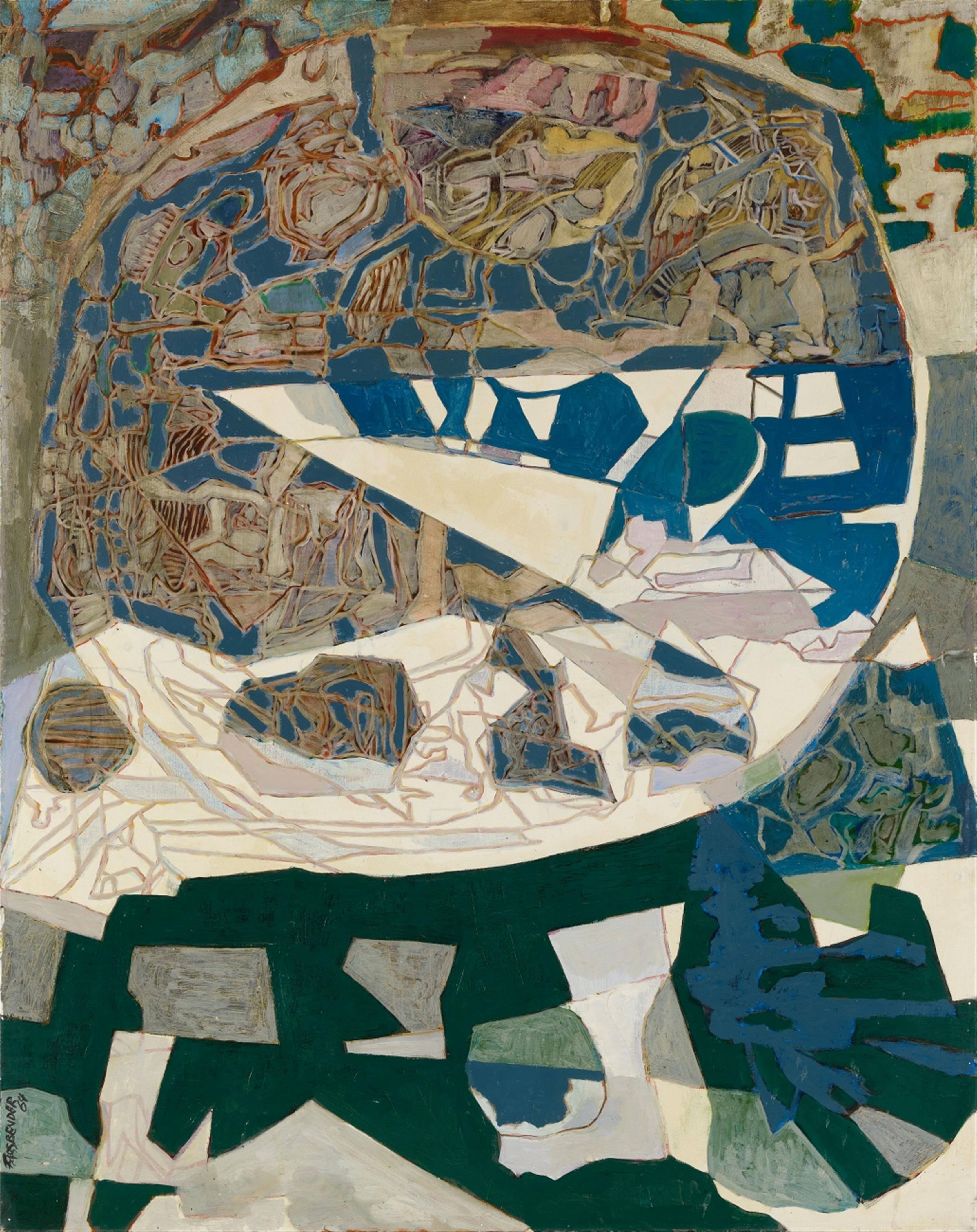 Joseph Fassbender - Ehrung an die Pappkameraden II