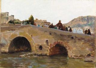Joseph-Felix Bouchor - Fès, Beinel Moudoun Bridge