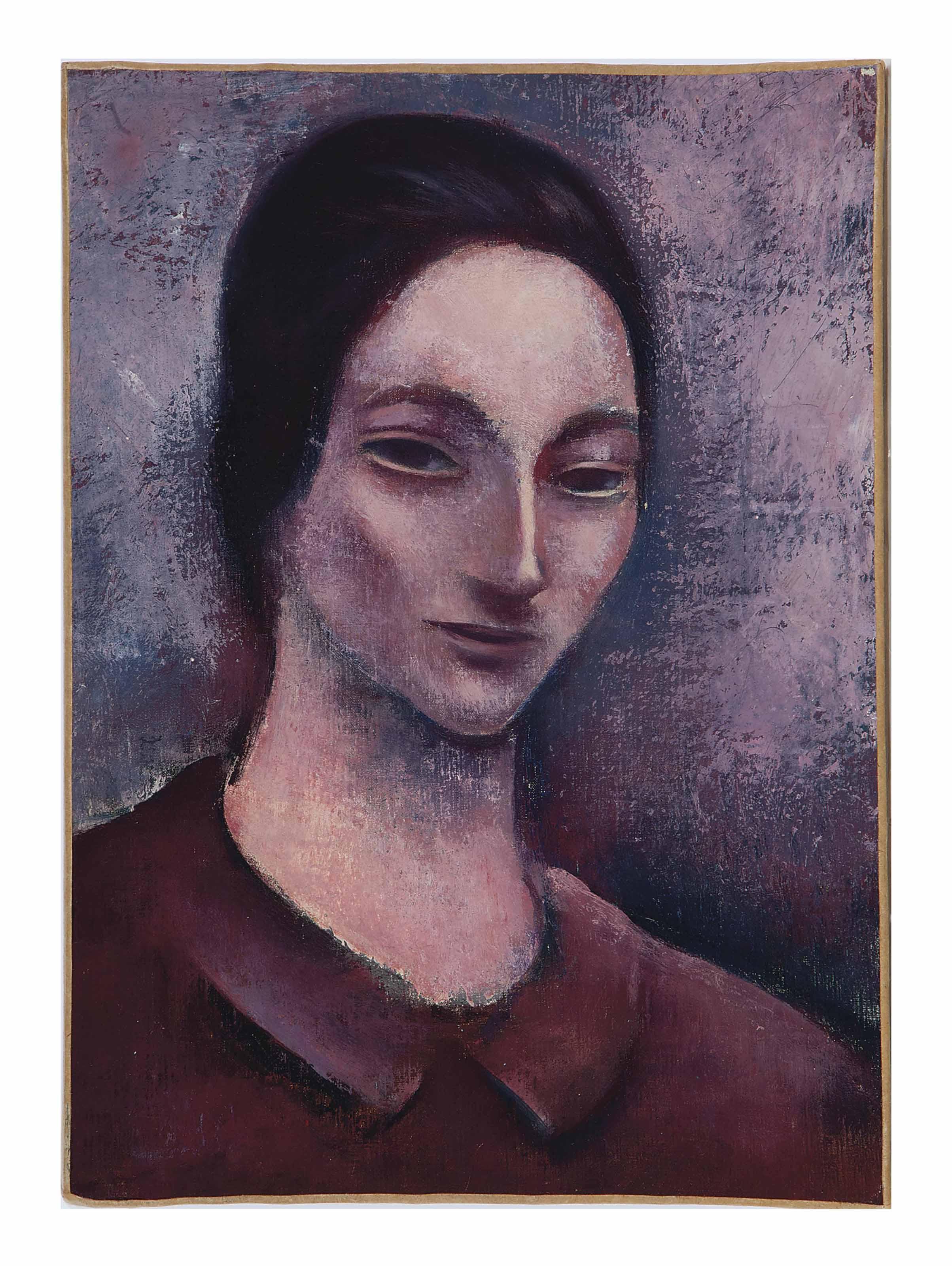 Joseph Floch - Head of a woman