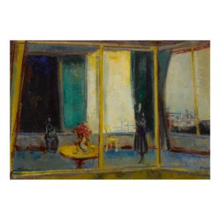 Joseph Floch - Terrace With Still Life