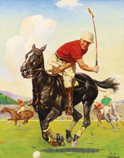 Joseph Francis Kernan - Polo Match