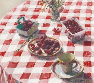 Joseph Francis Plaskettb. - Rasperries And Currants