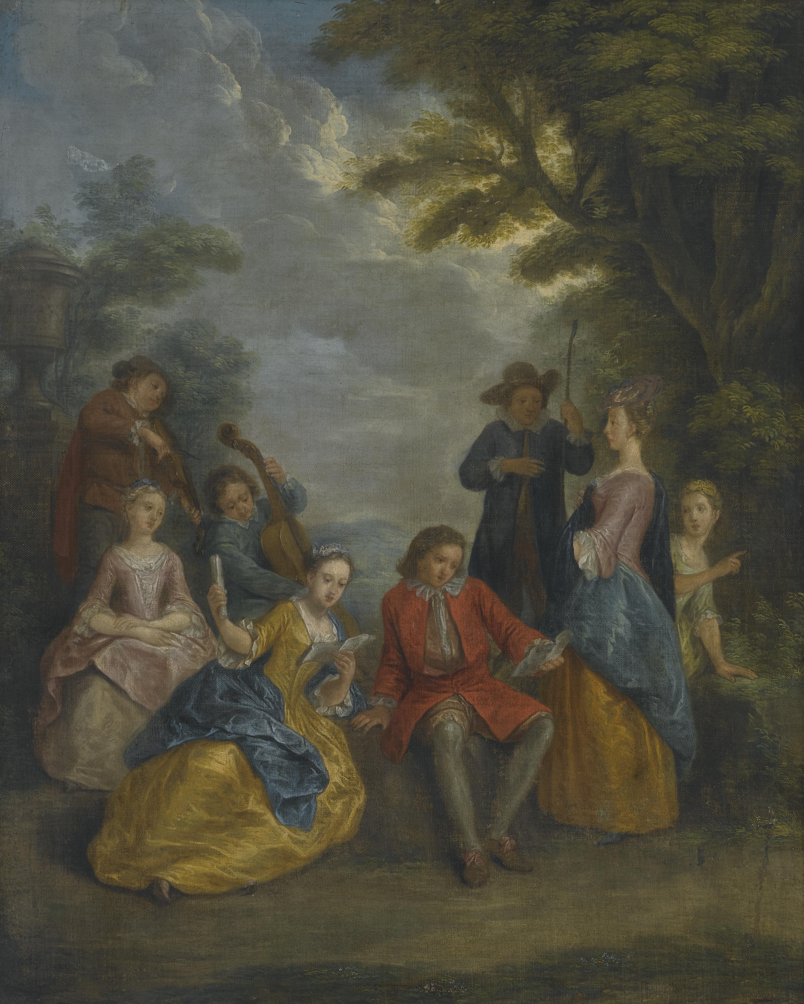 Joseph Frans Nollekens - A Fête Champêtre