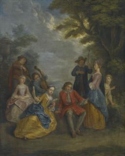 Joseph Frans Nollekens - A Fête Champêtre