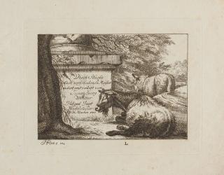 Joseph Georg Winter - 8 Bll. aus: „Viech=Stücke – Nach verschiedenen Meistern radiert“.