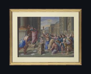 Joseph Goupy - The Sacrifice at Lystra