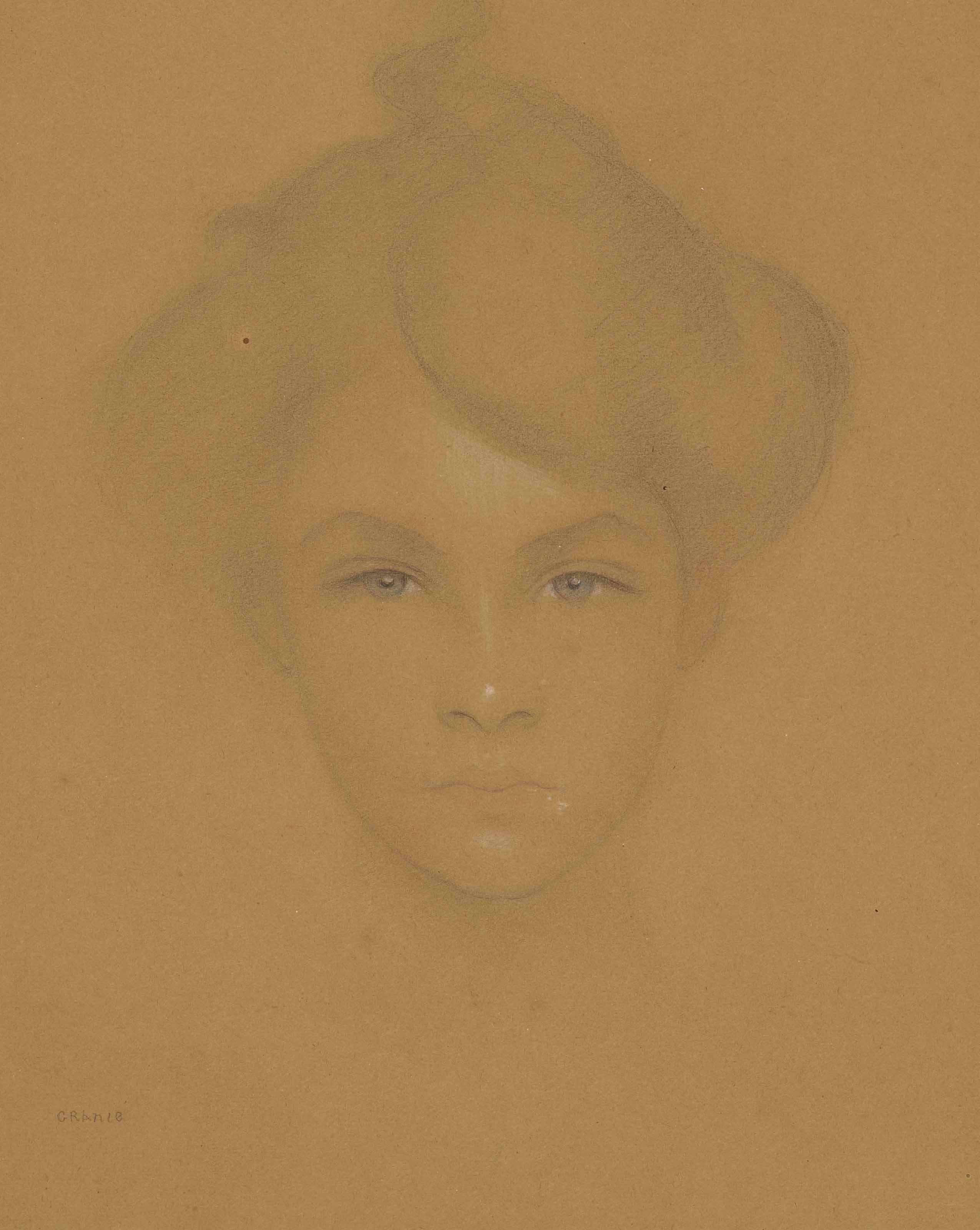 Joseph Granié - Tête de jeune femme