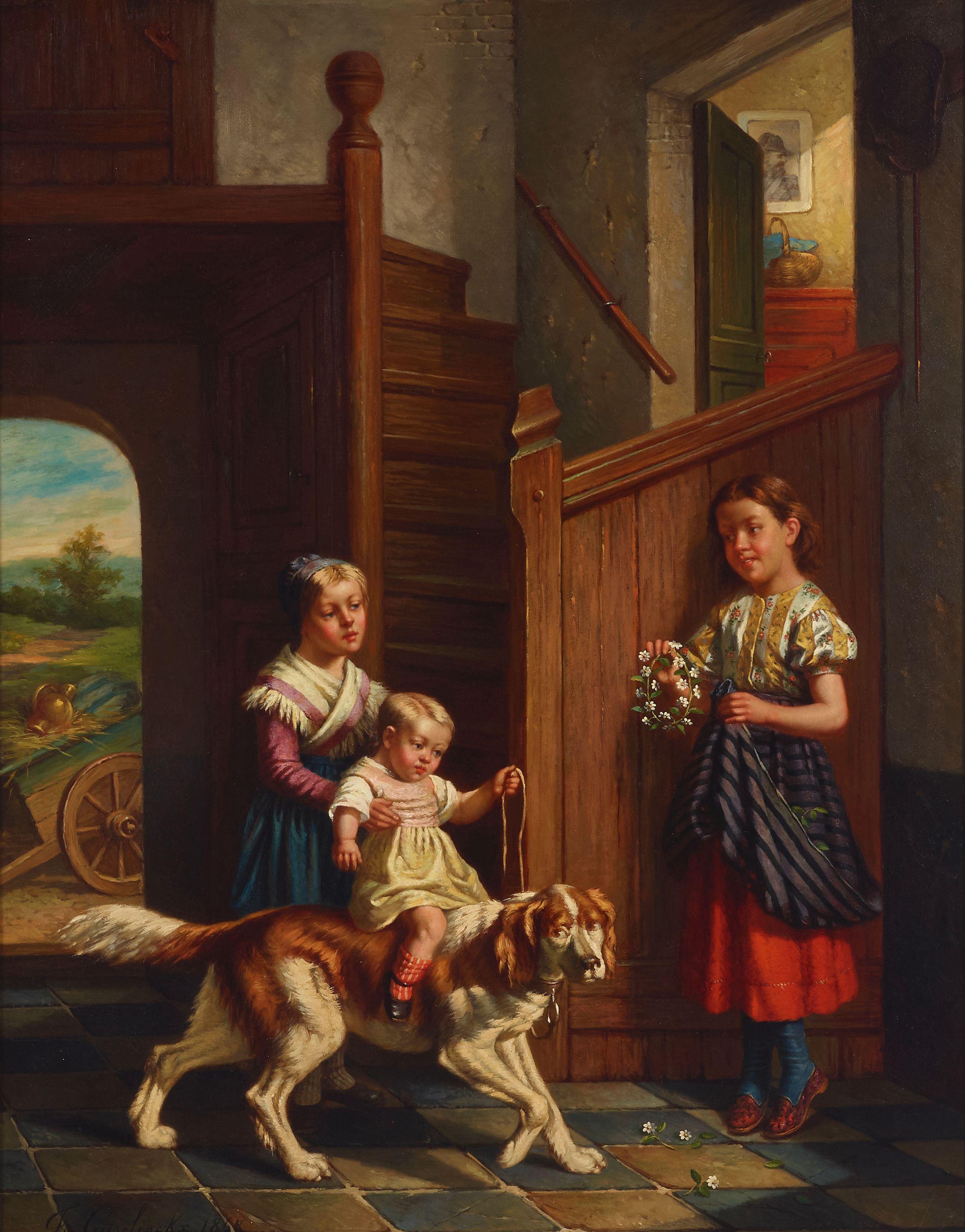 Joseph Gyselinckx - The wary steed