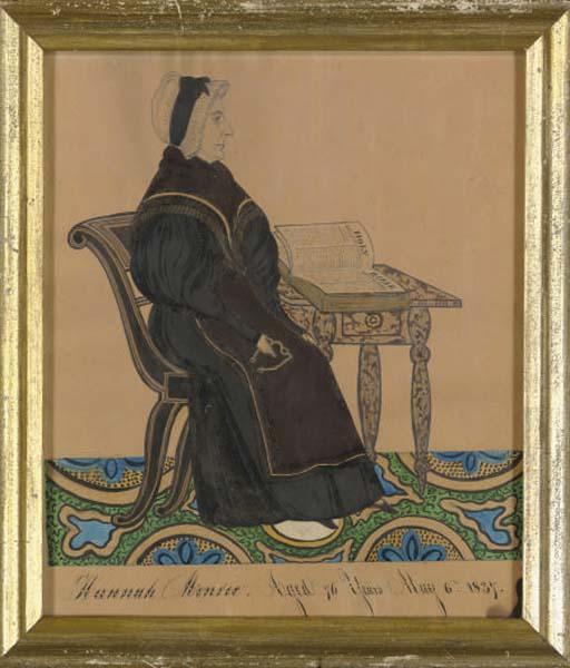 Joseph H. Davis - Portrait of Hannah Monroe