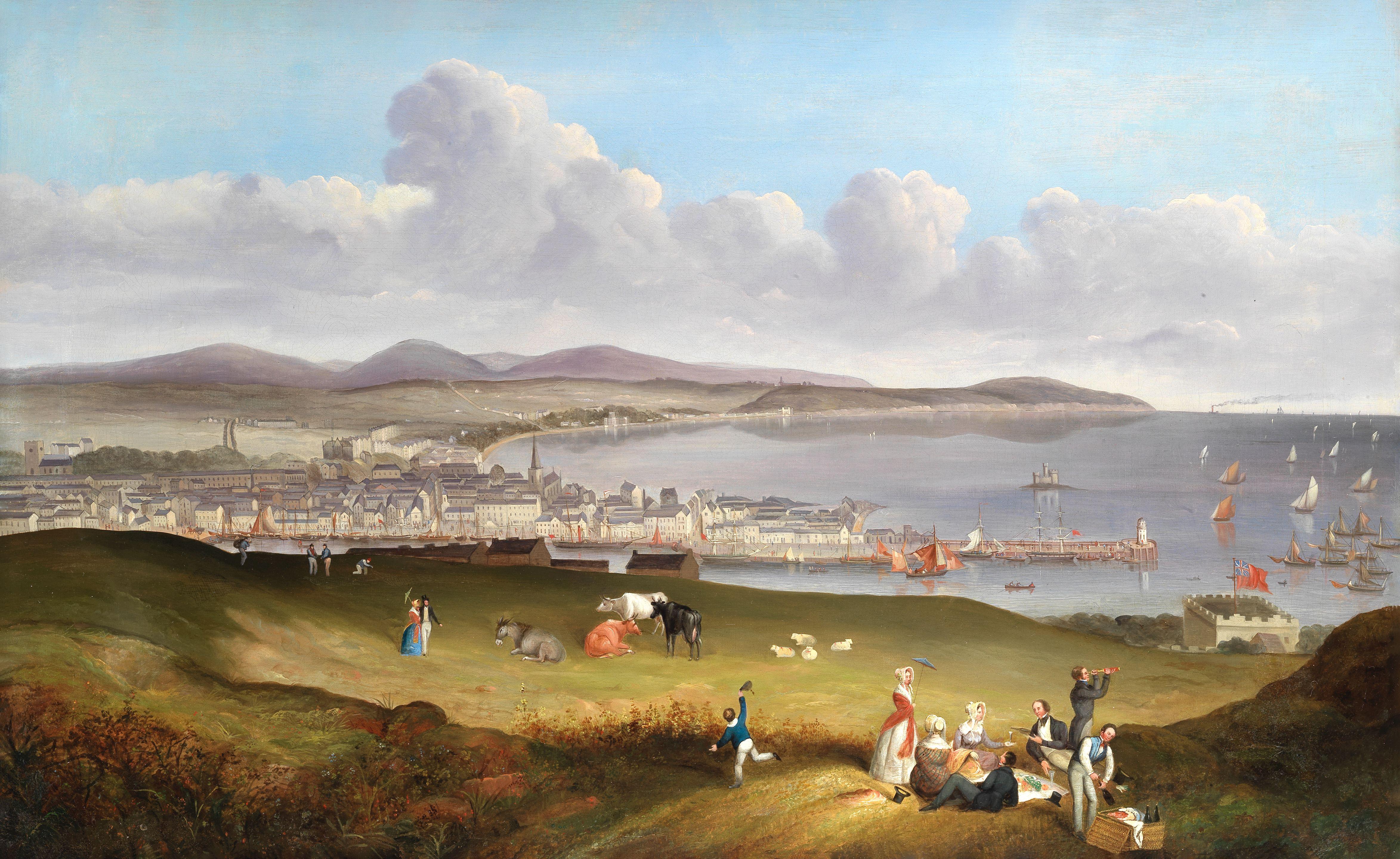 Joseph Heard - Douglas Bay, Isle of Man, c. 1840