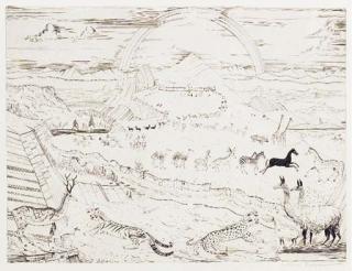 Joseph Hecht - L\'Arche de Noé, Joseph Hecht, Paris, 1926 (Tonneau-Ryckelynck/Plumart 133-139)