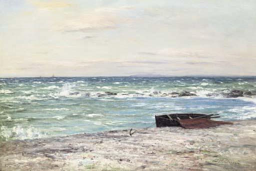 Joseph Henderson, R.S.W. - A blustery day