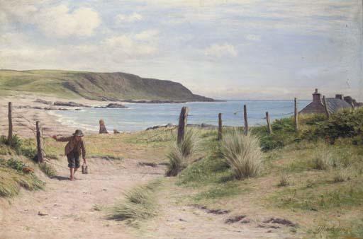 Joseph Henderson, R.S.W. - The minnow catch