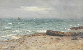 Joseph Henderson RSW - A Breezy Day