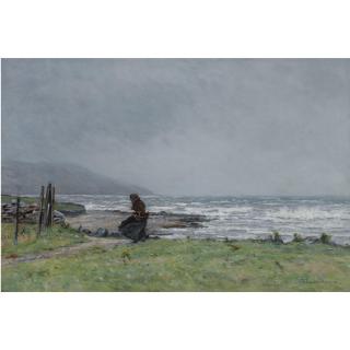 Joseph Henderson - A Windswept Beach