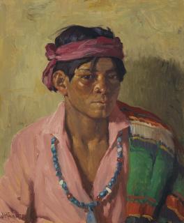 Joseph Henry Sharp - Alberto, Taos Youth