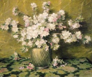 Joseph Henry Sharp - Apple Blossoms