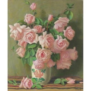 Joseph Henry Sharp - Belle Of Portugal Roses