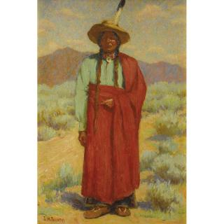 Joseph Henry Sharp - Eagle Star, New Mexico