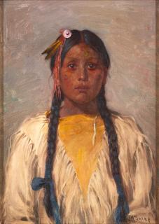 Joseph Henry Sharp - Falling Arrow