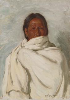 Joseph Henry Sharp - Lorenzo Martinez (Ex-Governor Of Taos)