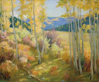 Joseph Henry Sharp - Taos Forest