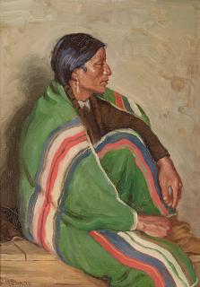 Joseph Henry Sharp - Taos Indian