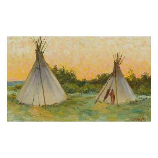 Joseph Henry Sharp - Untitled (Crow Reservation)