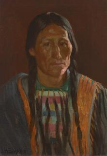 Joseph Henry Sharp - White Weasel