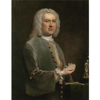 Joseph Highmore - Portrait  Of Jasper Van Der Hagen (Act. 1744-D. 1769) 