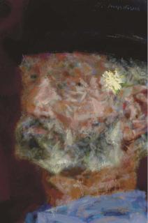 Joseph Hirsch - Man with a derby hat