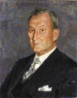 Joseph Hirsch - Portrait of William Benton