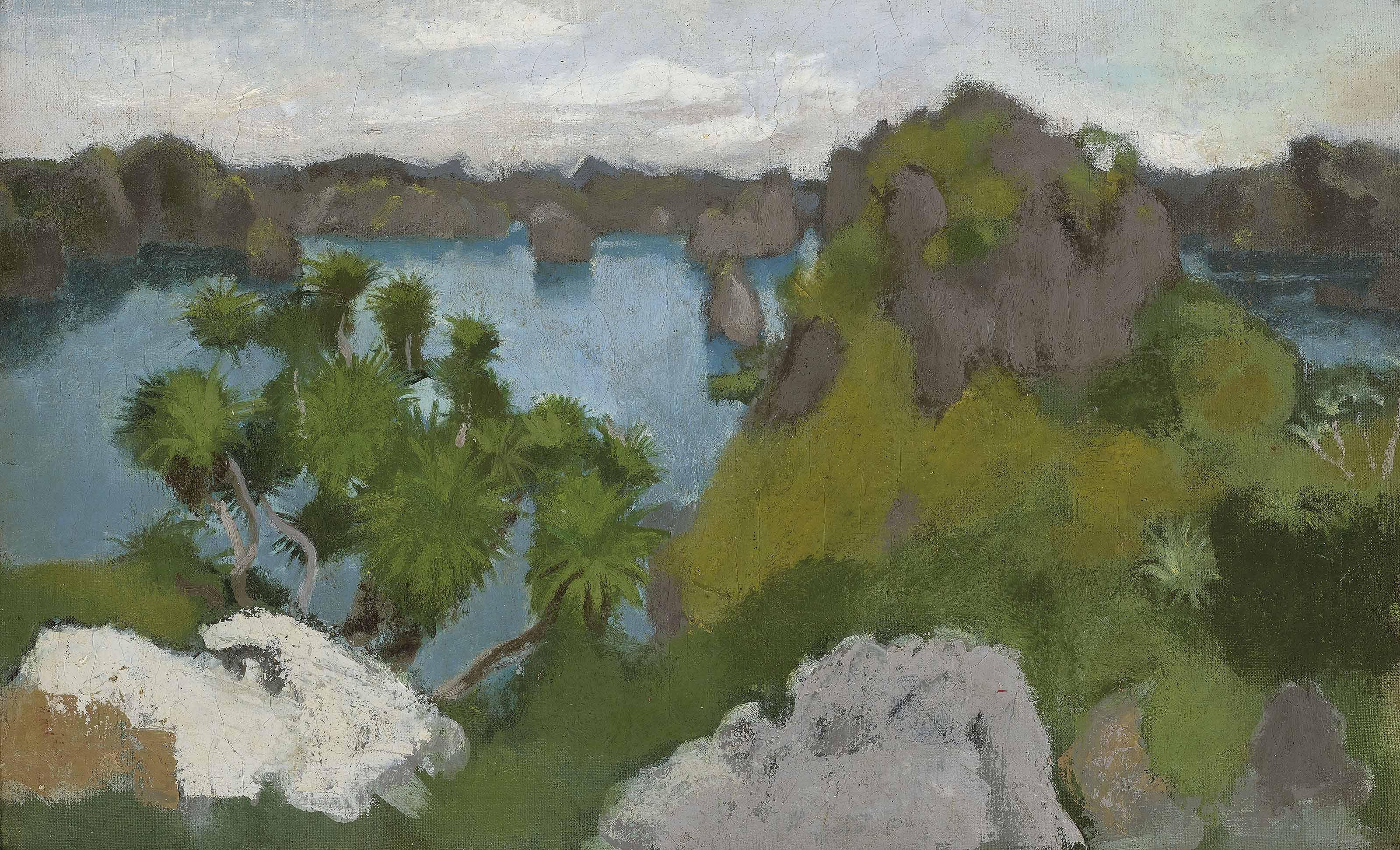 Joseph Inguimberty - La Baie D\'Halong (Halong Bay)