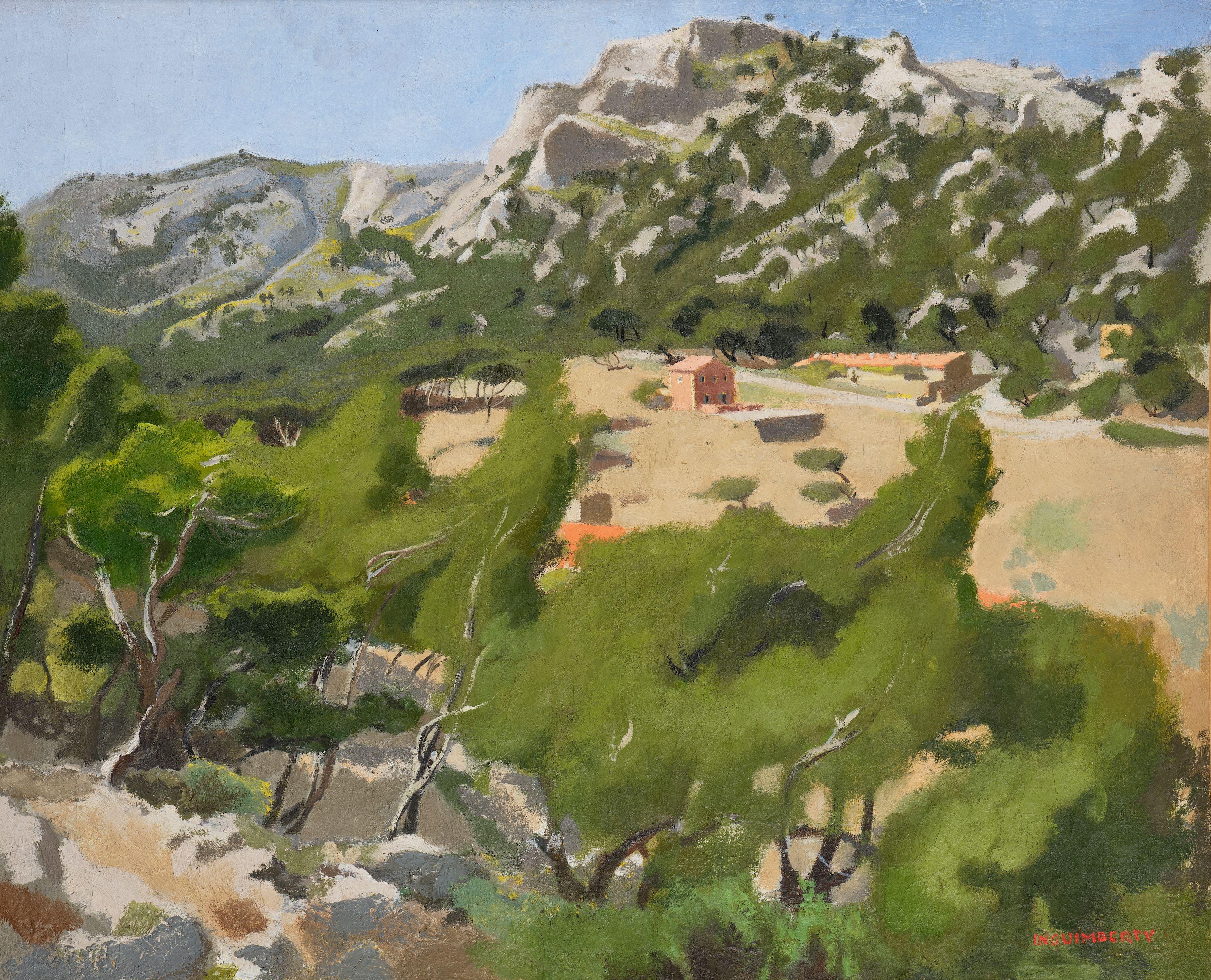 Joseph Inguimberty - Landscape in the South of France