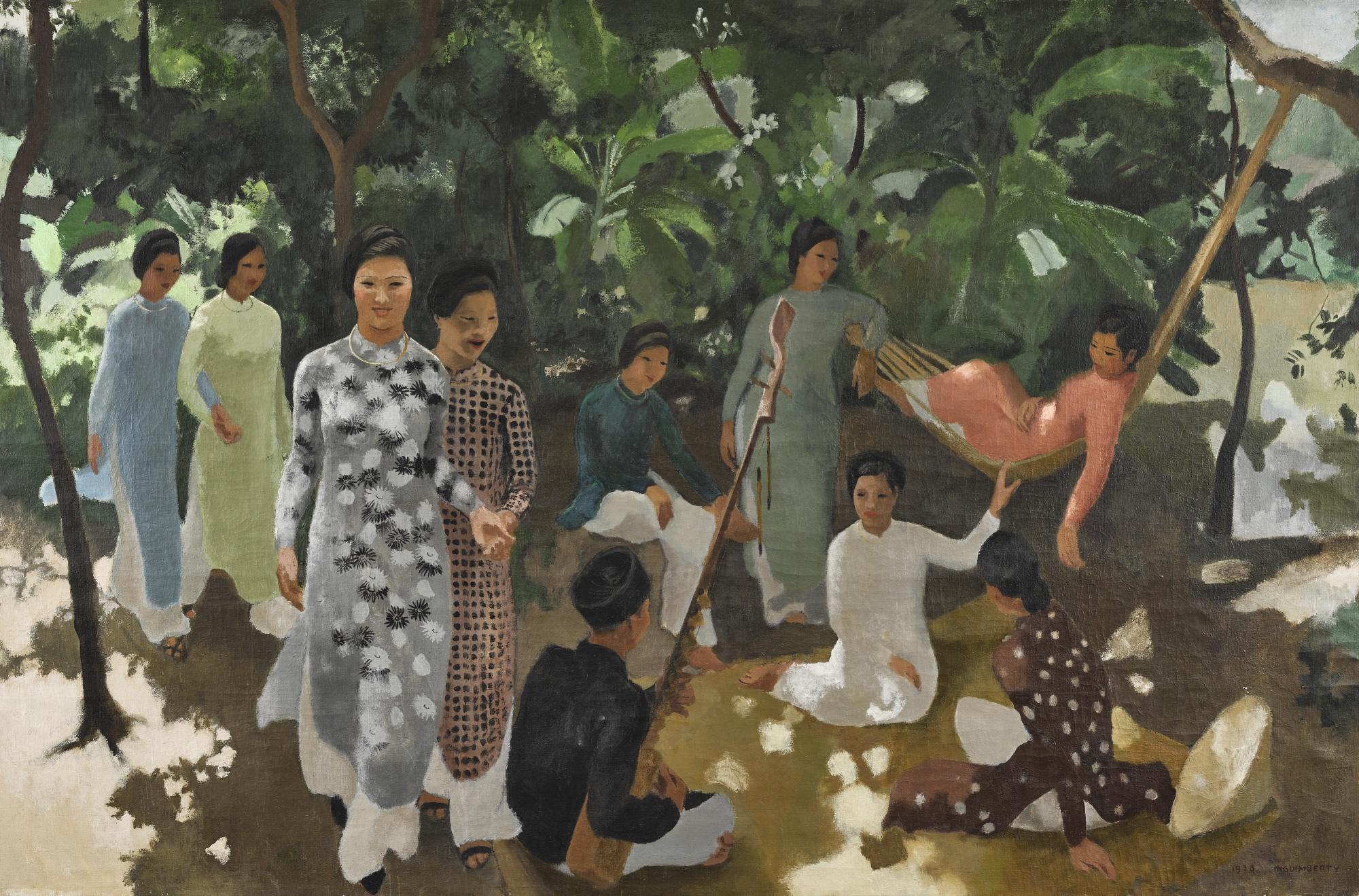 Joseph Inguimberty - Le Hamac (The Hammock)