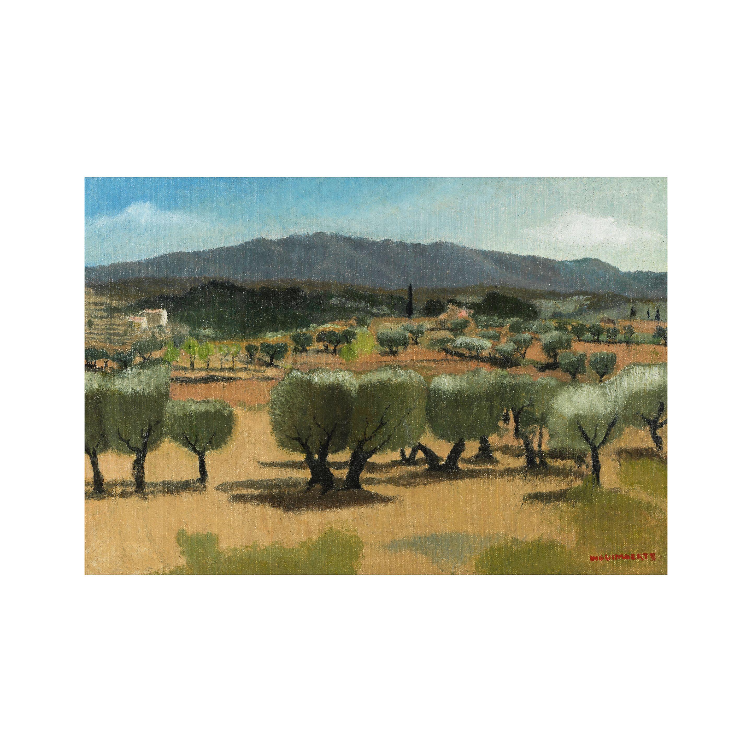 Joseph Inguimberty - Oliveraie en Provence