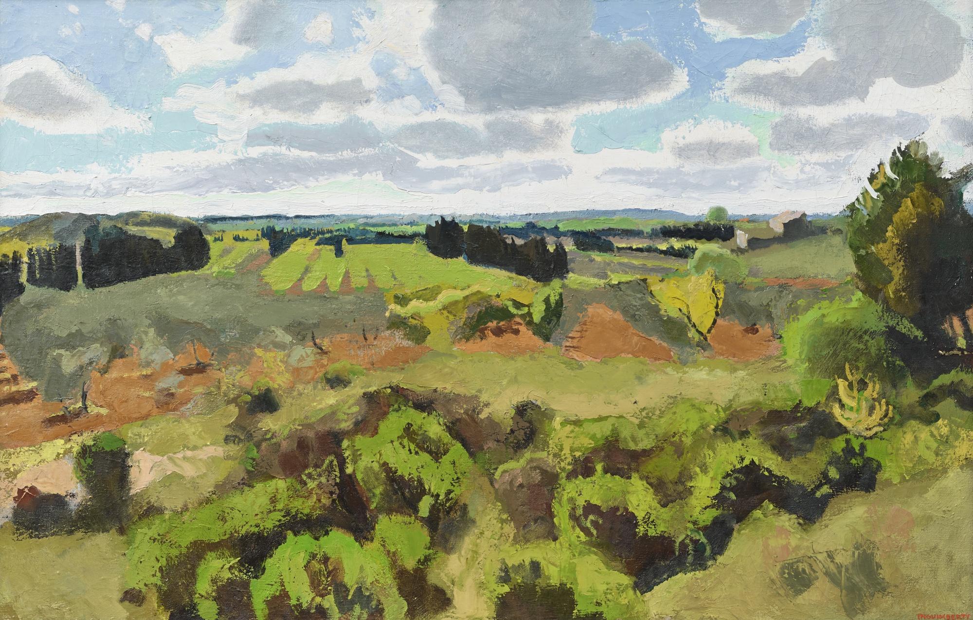 Joseph Inguimberty - Paysage Européen (European Landscape)
