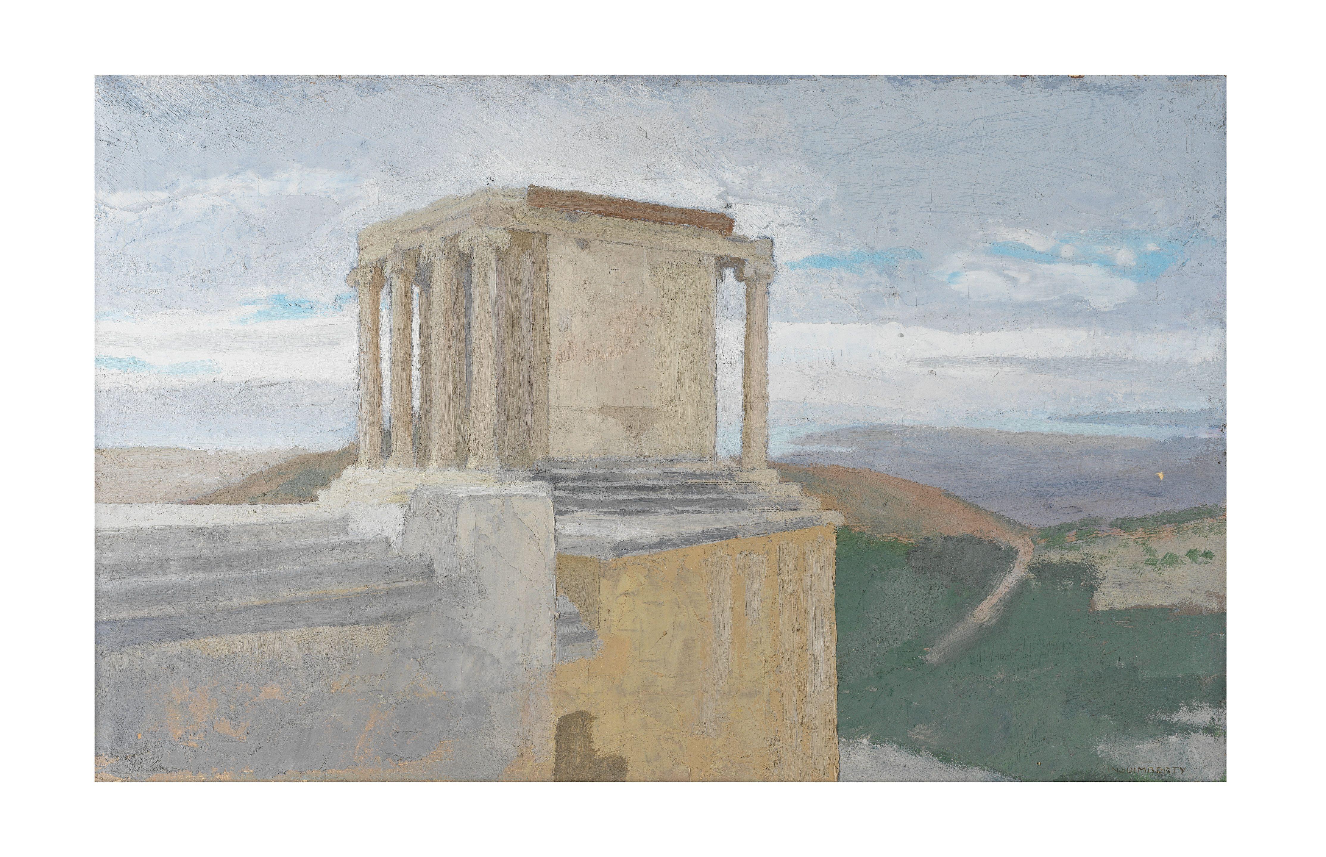 Joseph Inguimberty - Temple d\'Athena - Nike