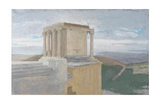 Joseph Inguimberty - Temple d\'Athena - Nike