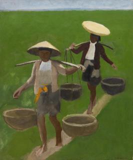 Joseph Inguimberty - Workers In The Rice Field
