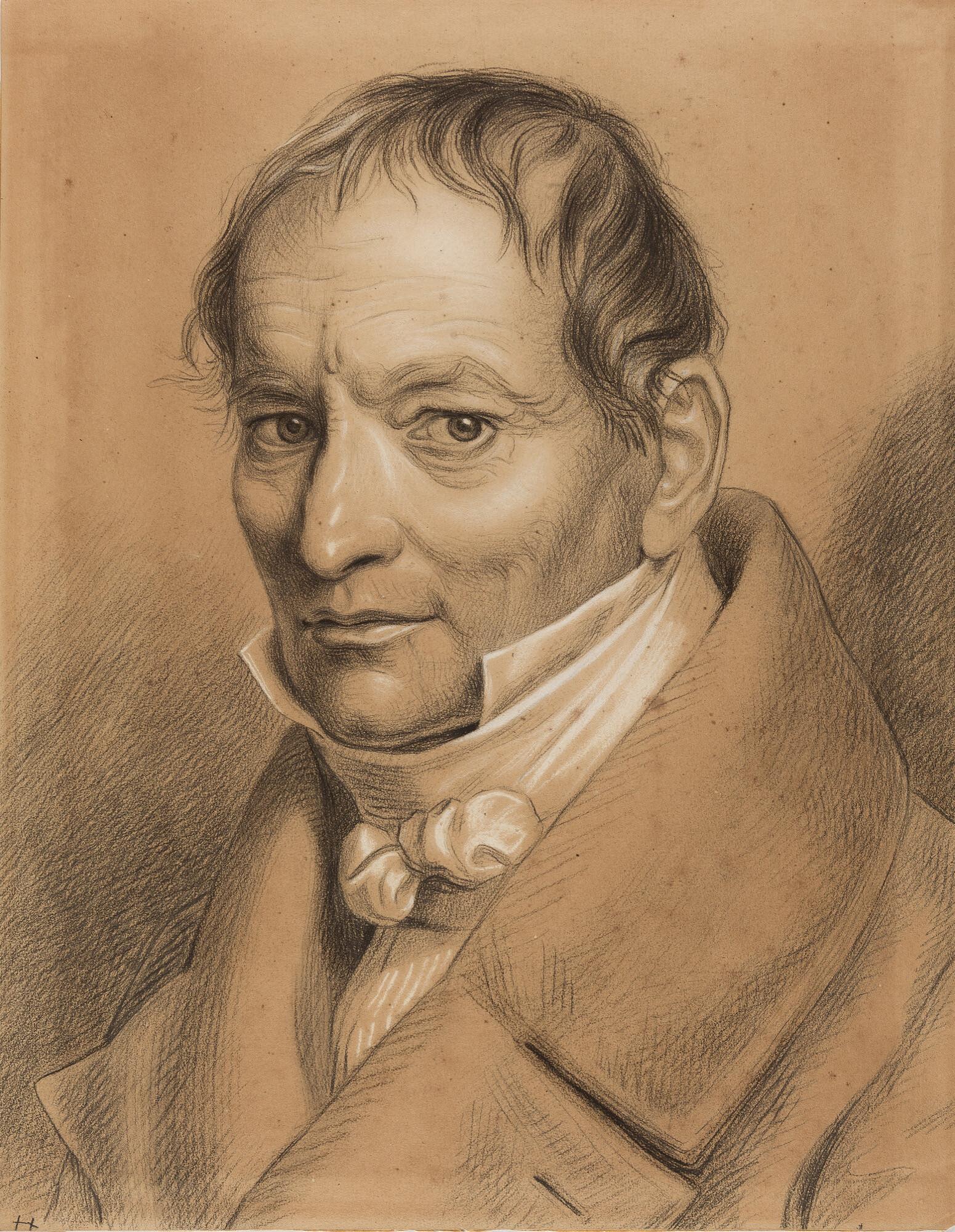 Joseph Karl Stieler - Bildnis eines Herren.