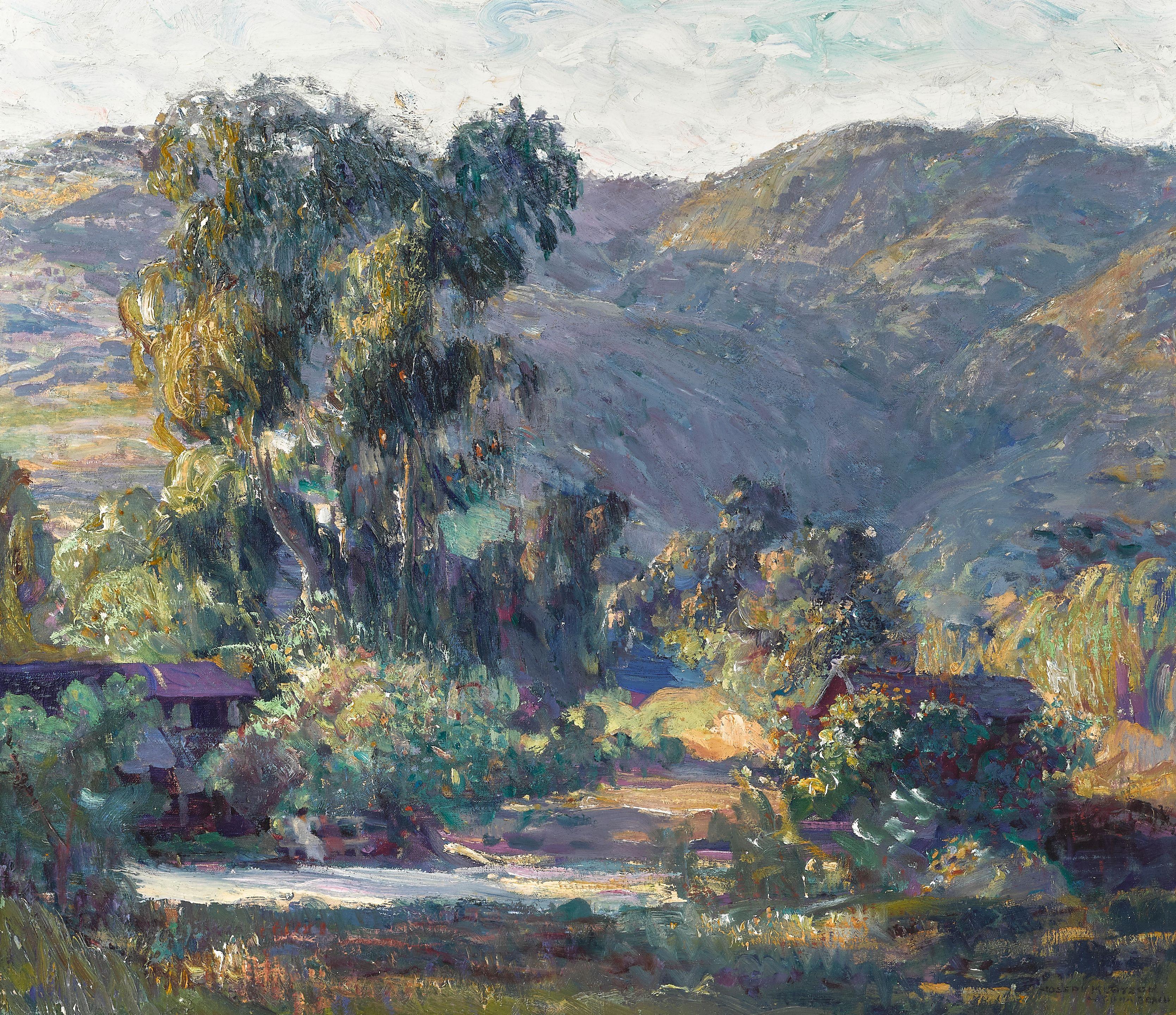 Joseph Kleitsch - Artist\'s Paradise (Laguna Beach)