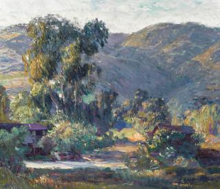 Joseph Kleitsch - Artist\'s Paradise (Laguna Beach)