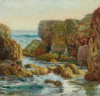 Joseph Kleitsch - Rocky Cove, Laguna