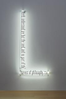 Joseph Kosuth - \'À Propos (Réflecteur de Réflecteur) #31\'