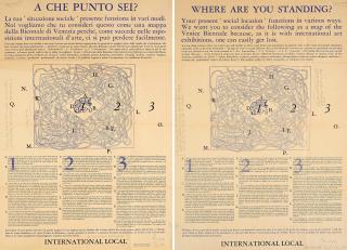 Joseph Kosuth - A que punto sei (Where are you standing?).