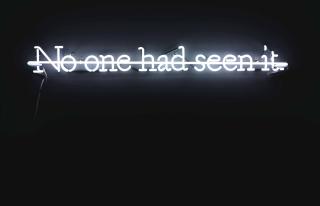 Joseph Kosuth - C.S. (Neon) #5