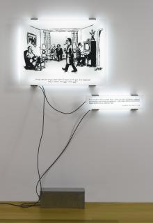 Joseph Kosuth - Double Reading #13