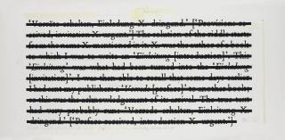 Joseph Kosuth - Drawing for Zero & Not